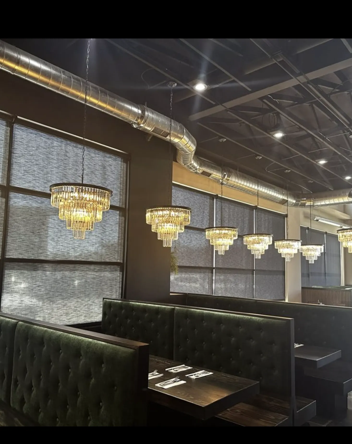 Urban Kitchen booths for brunch reservations